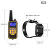 Collier de Dressage Collier Anti-aboiement Etanche Télécommande 800M 99 niveaux de vibration pour Un Chien
