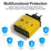6 Ports USB Charger Fast Charging Mobile Phone Charger Adapter For iPhone Samsung Xiaomi QC 3.0 EU/US/KR/UK Fast Charge Plug