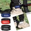 4pcs Bike Bicycle Outdoor Ankle Leg Bind Bandage Trousers Pant Bands Clips Bicycle Trouser Clip Shin Guard Cycling Pants Belt
