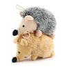 Peluche riccio con suono, giocattolo per cani per alleviare l'ansia