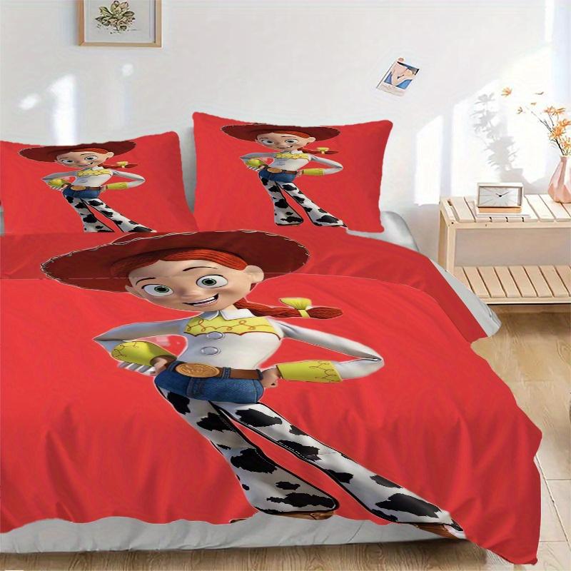 

Комплект постельного белья Jessie Cowgirl из 3 предметов: 1 мягкий пододеяльник + 2 наволочки, можно стирать в машине, подходит для всех сезонов. D045 135x200cm