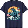 Kaiju Birthday Japan Monster Movie Bday Party Decorations Tshirt S6xl