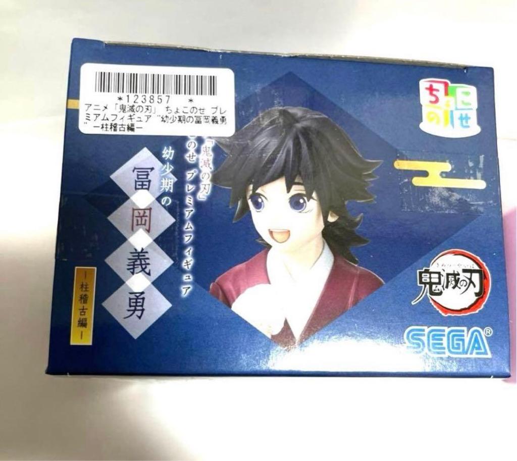 [USED] Demon Slayer: Kimetsu No Yaiba Choconose Premium Figure Childhood Giyu Tomioka