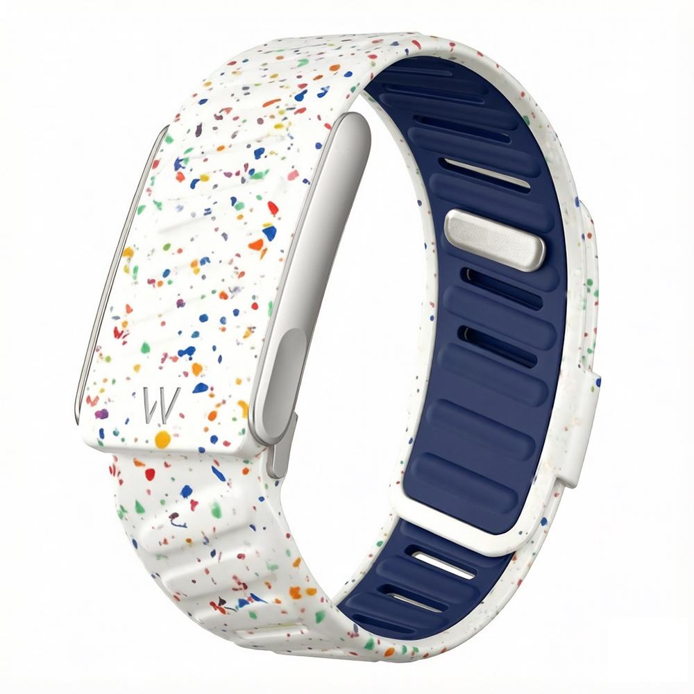 Newest Suitable for Whoop 5.0 MG Silicone Sports Strap PEAK/LIFE with Titanium U-Shaped Metal Frame MG Replacement Wristband 3