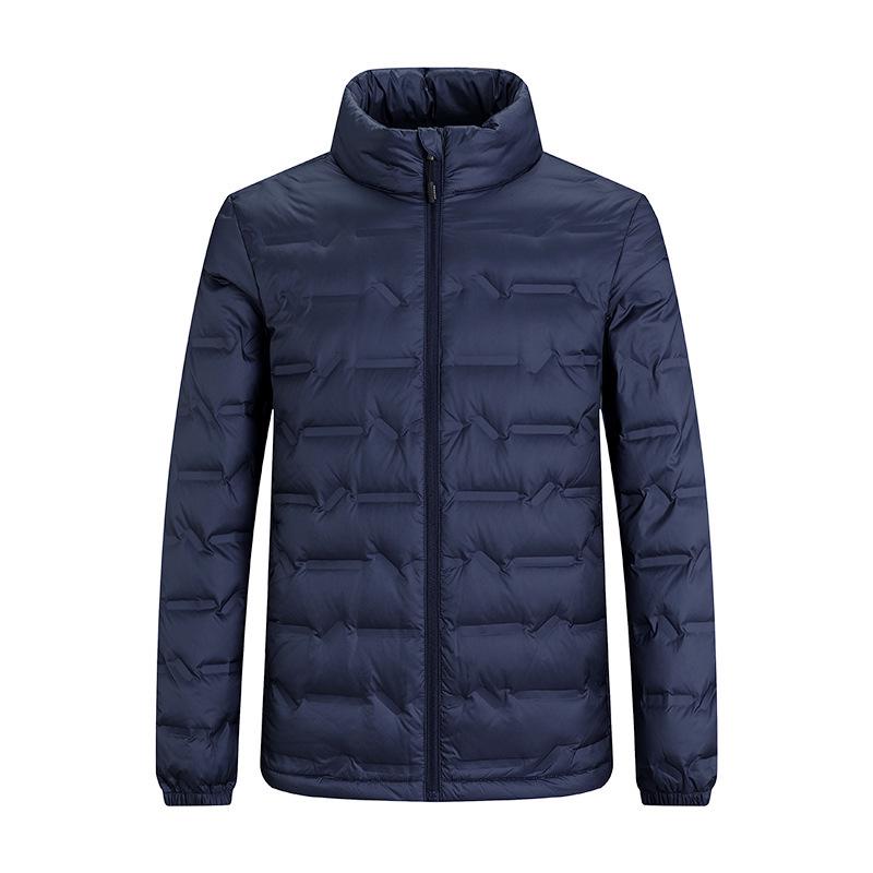 Unisex Winter Graphene Heated Stand-up Collar Down Jacket - Lightweight, Loose, 80% White Duck Down