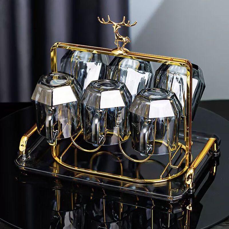 Sada skleněných karaf na vodu Diamond