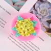 3D Flowers Shaped Fondant Chocolate Mould Cake-Topper Decorating Tools for Creative Baking Silicone Mold Easy To Clean