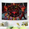 Beliebte Rockband Red Hot Chili Peppers Musikalbum Cover Wandteppich Polyester Druck Poster Für Zimmer Bar Ästhetische Heimdekoration