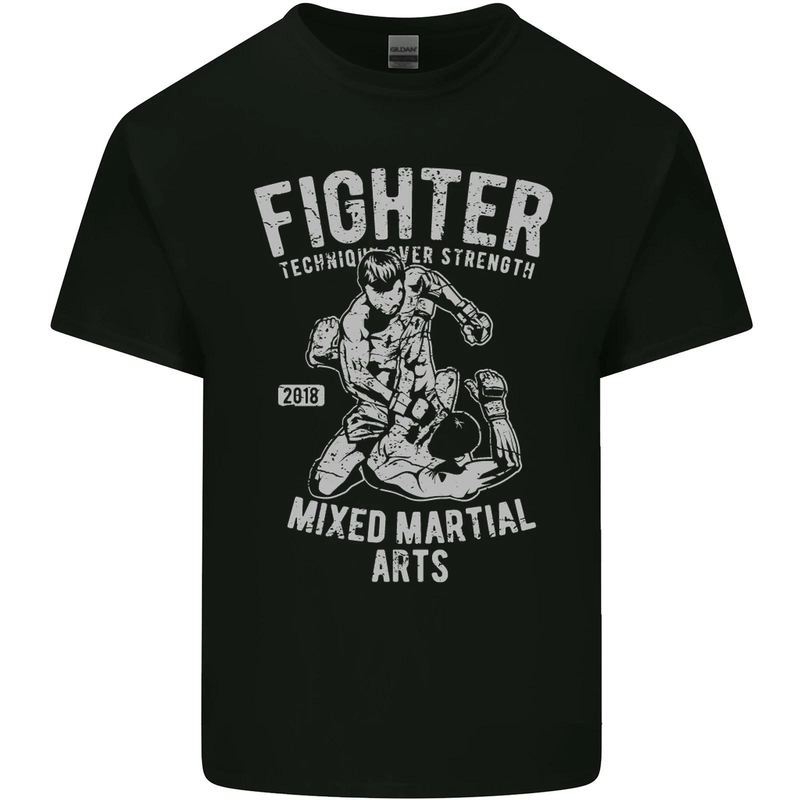 MMA Fighter MMA Mixed Martial Arts Gym Kids T-Shirt Childrens M