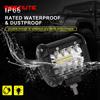 2PCS LED Light Bar Tow Hitch Hook Lights Bar 4x4 Off Road Ditch Lamp Spotlights Holder 12-24V Headlights for Truck Tractor Atv