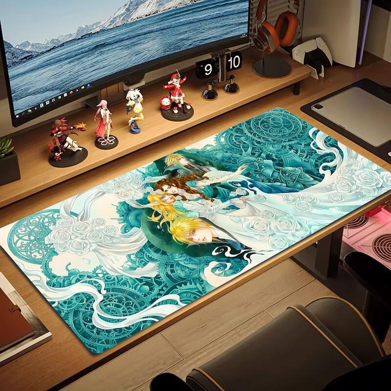 Labyrinth Large Size Mouse Pad Large Gaming Table Cushion Non-slip Laptop Tablet Big Mousepad XXL Mat Mini PC Playmat With Lock Edge