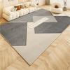 Modern Minimalist Abstract Print Area Rug Living Room Non-Slip Washable Floor Mat Bedroom Bedside Carpet