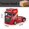 New WLtoys 6408 1:64 Scale 2.4GHz Remote Control Container Truck Toy, with LED Lights, Three-speed Transmission, Boys' Gift