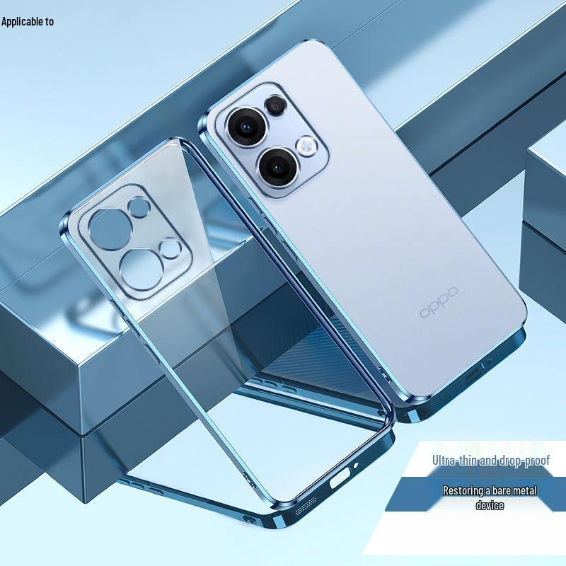 Ultracienkie Przezroczyste Silikonowe Miękkie Etui dla OPPO Reno 13 & 13 Pro - Pełne Pokrycie Ochrona przed Upadkiem