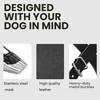 Breathable Structure Large Dog Muzzle Adjustable Strap Bite Proof Muzzle  Daily Outing