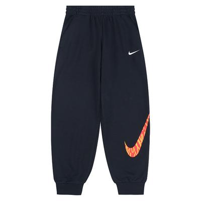 Knitted Sports Pants With Elastic Cuffs And Brand Logo Men Pants Black HV8962010