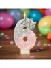 Pink Birthday Number Cake Candles, Fun Inspiration Pink Crown Cake Decorations, Birthday Decorations, Birthday Supplies, Party Supplies