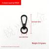 Zinc Alloy Metal Dog Leash Buckle and Luggage Strap Hook