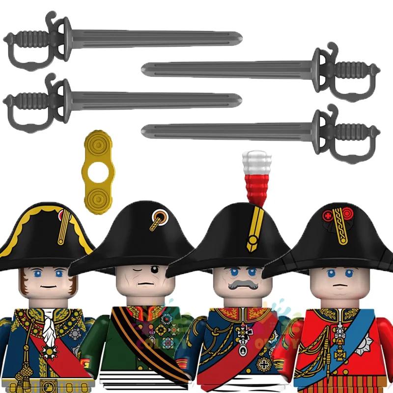 Дитячі Іграшки Наполеонівська Кавалерія Будівельні Блоки Військовий Кінь Сідло Солдати Міні Фігурки Іграшки Для Дітей Різдвяні Подарунки