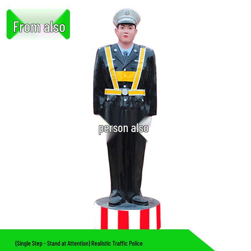 Solar-Powered Waving Traffic Cop Robot