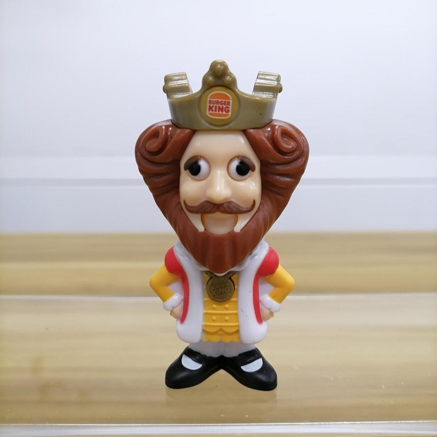 Original Burger King Jungen Mädchen Geschenke Kleine Figur Mund Augen Bewegliches Modell Spielzeug Kinder Spielhaus Puppen