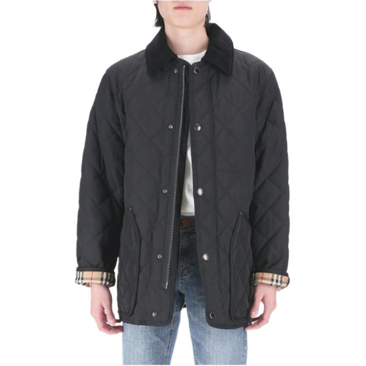 Burberry Long Sleeved Quilted Jacket 80964471