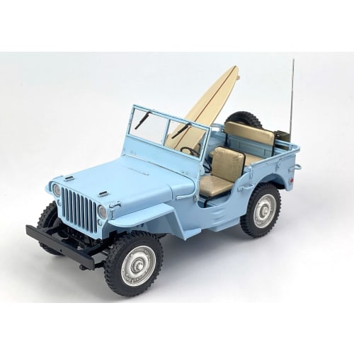 PLATZ 1/24 4WD Off-Road Truck Surf Trip Plastic Model IT3635h Molded Color