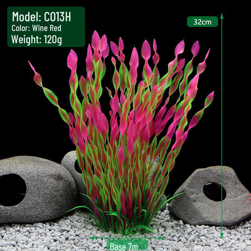CO13H Plastic Aquarium Plant Decoration