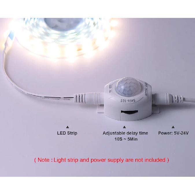 Sensor Detector Smart Switch 5V 24V Infrared Motion Detection LED Strip Light Mini Module Tape Automatic Human Body Controller