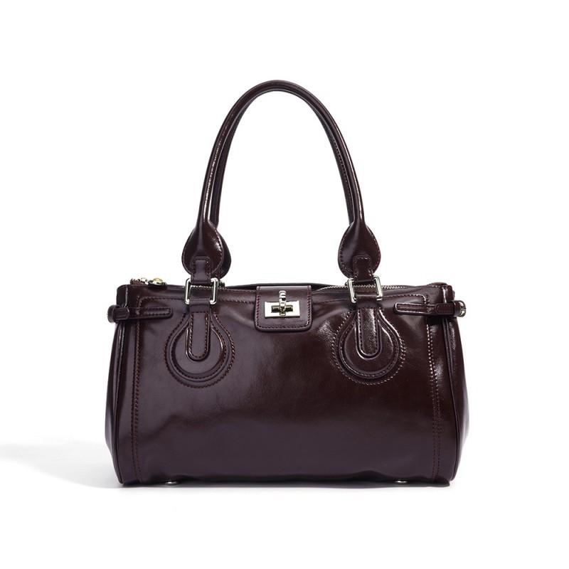 High End Simple Texture Large Capacity Bag Versatile Fashionable Handbag Commuting Shoulder Crossbody 30x12x18cm