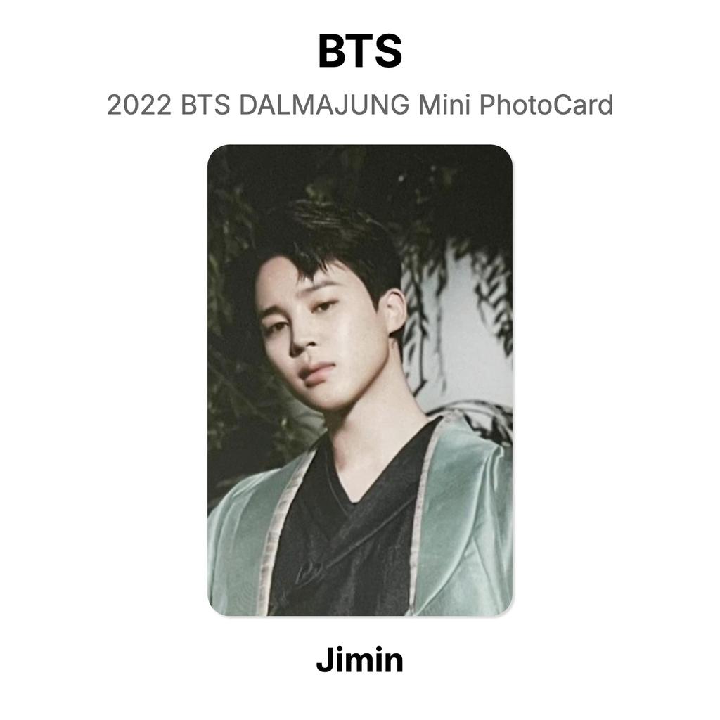 BTS 2022 BTS DALMAJUNG Mini PhotoCard Official Photocard