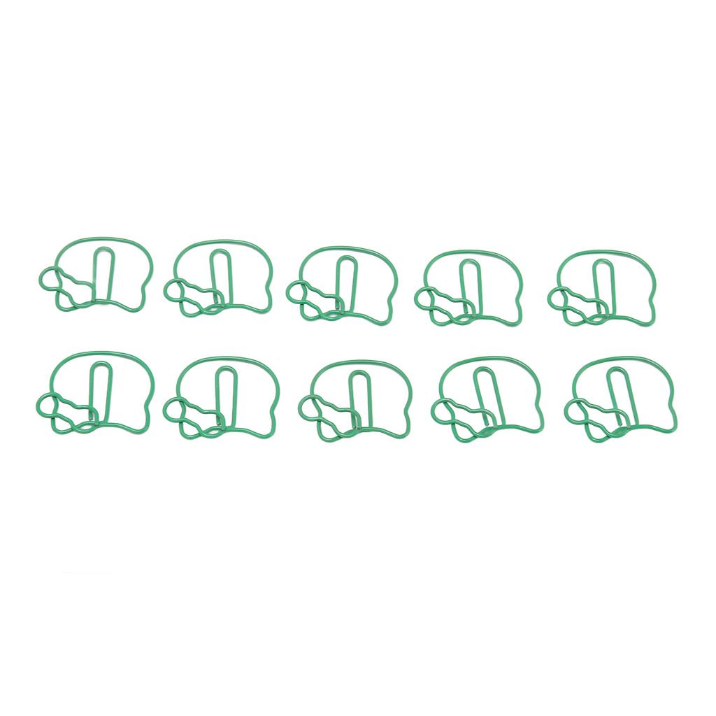 100ks KT sponky na papír pro kočky Kovové sponky do záložek Roztomilé multifunkční sponky na papír pro studenty O