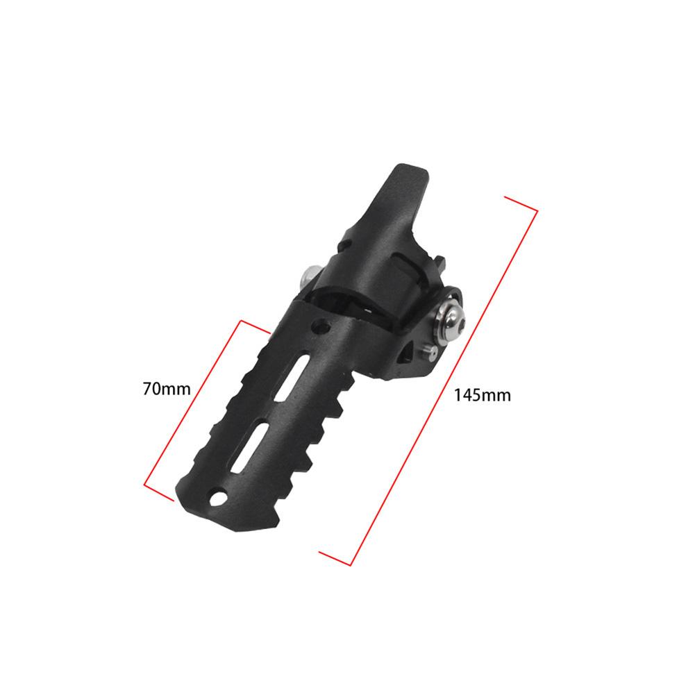 2pcs Motorcycle Front Foot Pegs Folding Footrests Clamps Modification Parts Compatible For Bmw R1250GS R1200 GS