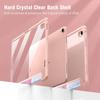 Smart PU Case for IPad Air 4th 5th IPad 10th 10.9 Funda IPad Pro Air 12th 11th 11" 7th 8th 9th 10.2 2 9.7 10.5 Transparent Cover