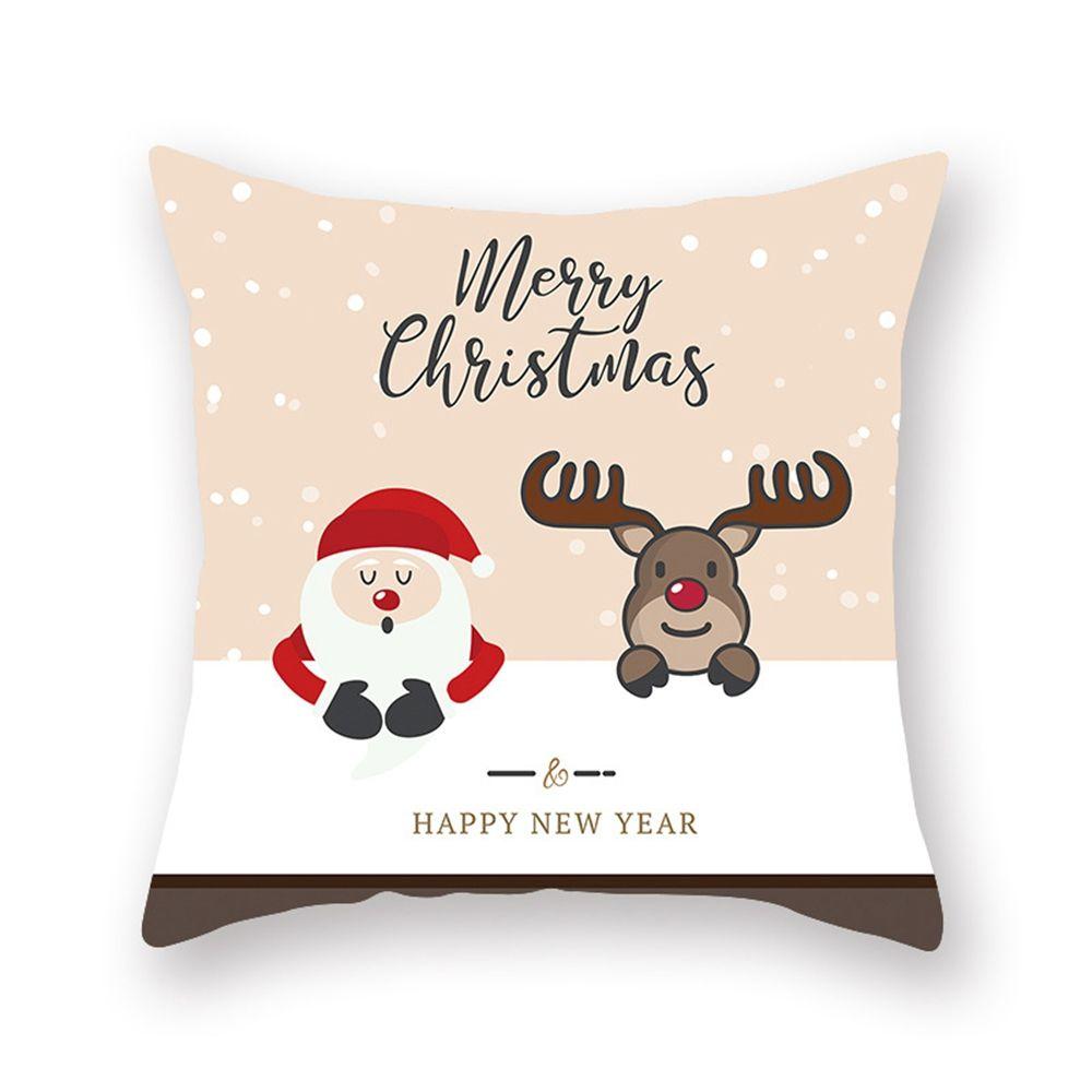

Decor For Home christmas pillow cases Cushion Cover Christmas Ornaments Christmas Decorations 18