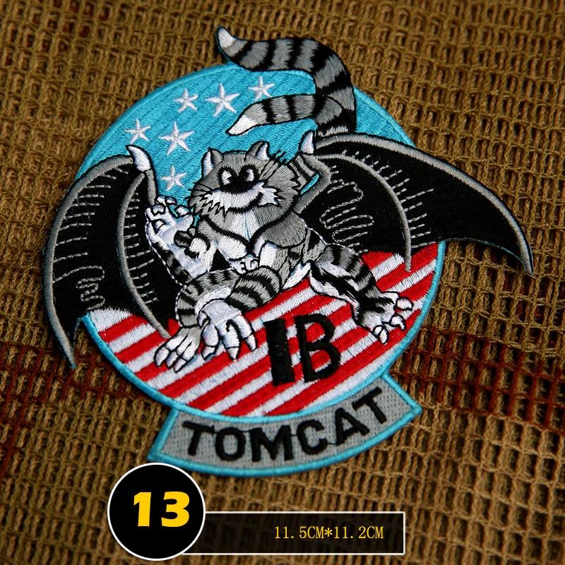 Military Fan Embroidered Armband Flight Jacket Armband Tactical Velcro Cloth Label Shoulder Badge Morale Badge Backpack Sticker