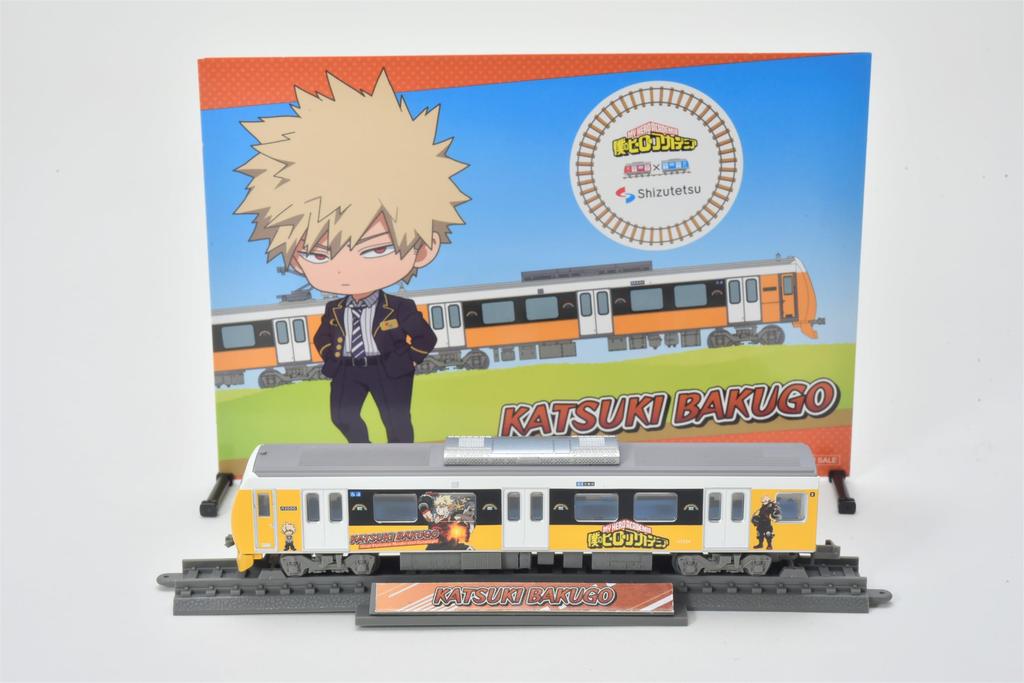 Railway Collection My Hero Academia x Shizuoka Railway Katsuki Bakugo Diorama Supplies