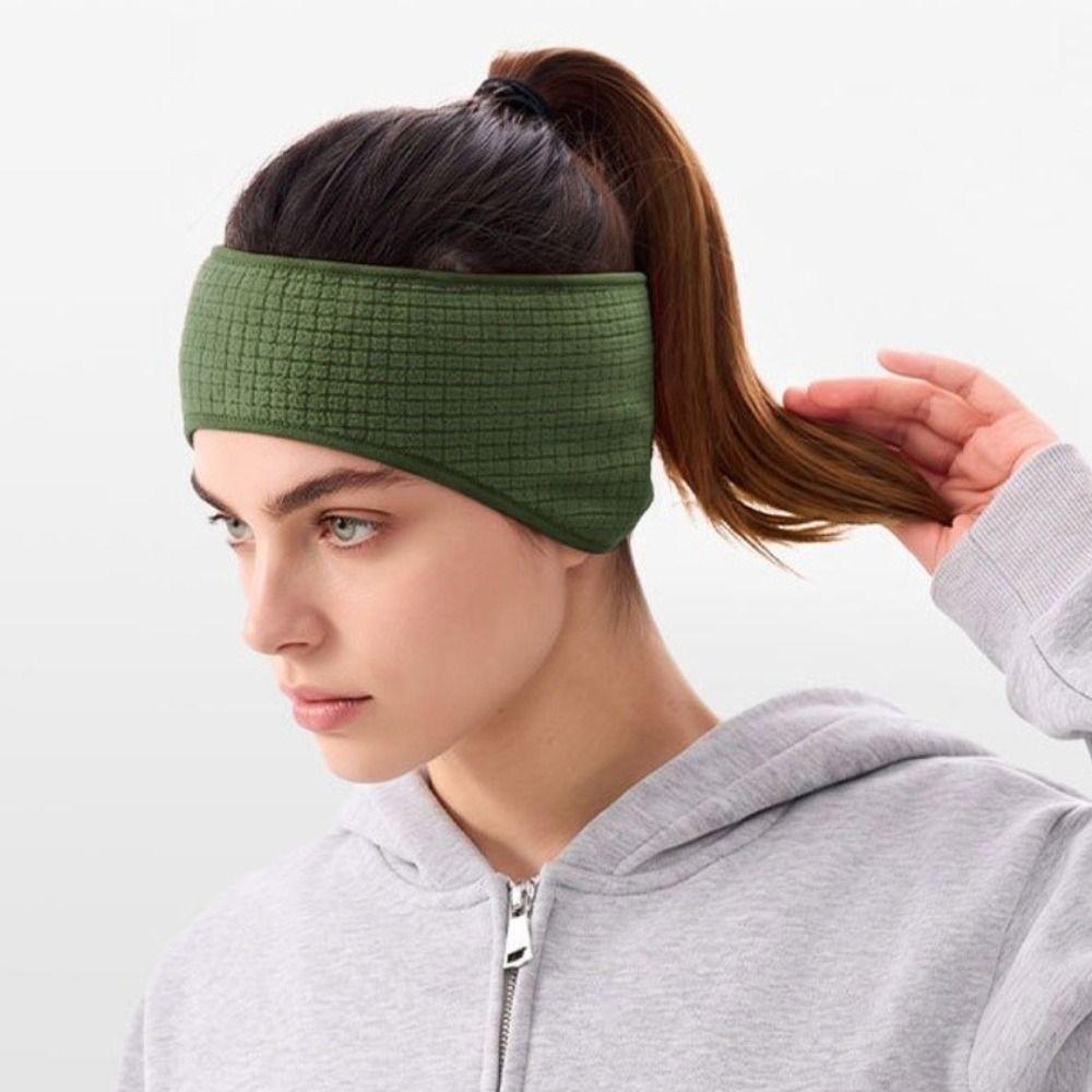 Windproof Thermal Headband Polyester Sports Headband New Ear Warmer Headband Cold Weather Wear