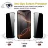 Dust Free Installation Privacy Screen Protector For Xiaomi Redmi Note 11 12 8 9 10 13 Pro 14C Poco F6 M6 X6 Pro Tempered Glass