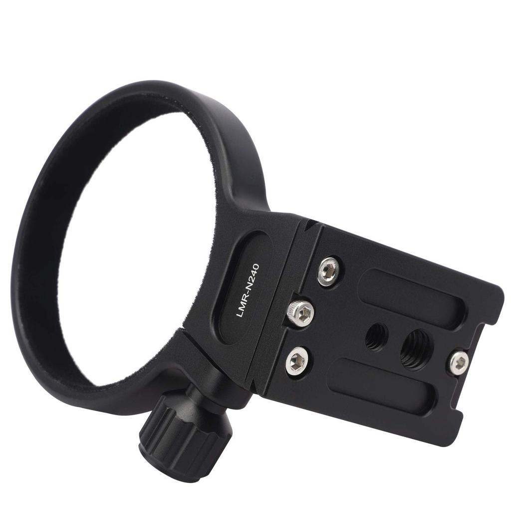 Haoge Tripod Mount Ring for Nikon Z VR Mirrorless Lens Replacement Foot Stand Base with Quick Release Plate LMR-N240 24-200mm F4-6.3 Lens, Z-Mount