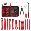 Car Door Panel Pry Tool Kit 19Pcs Trim Removal Set with Pick & Clip Tool, Sticker Scraper, Automotive Plastic Interior Fastener for Stereo,
