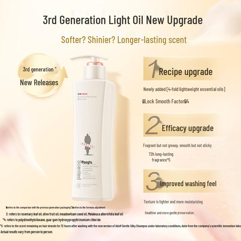 Adolph Gentle Silky Shampoo