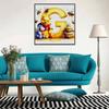 DIY Diamond Painting Round Diamond The Letters "G" In Vini and Eeyore Full Diamond Mosaic Home Decoration Painting Cross Stitch Kit