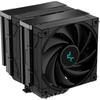 Deepcool AK620 Zero Dark - R-AK620-BKNNMT-G-1 - CPU Air Cooler - 120mm - Black - 2 PWM Fans - 6 Heatpipes - TDP 260W