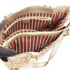 Used GUCCI Abbey GG Canvas Tote Bag 170004 Canvas Leather Beige Silver Used Women