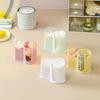 Hygienic Cosmetic Cotton Storage Container Clear Vertical Organizers For Bathroom And Vanities Organization