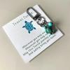 Handmade Turtle Keychain Travel Turtle Keychain Charm Turtle Keyring for Bag Key