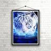 Tiger DIY 5D Diamant Malerei voller Platz/Runde Bohrer Tier Diamont Stickerei Kreuzstich Strass Mosaik Home Decor Geschenk