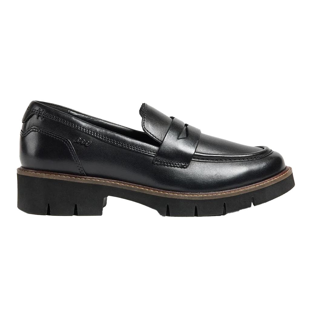 POD Womens/Ladies Kaltin Leather Loafers