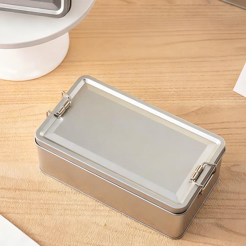 MEIDI Duża Kwadratowa Puszka do Pieczenia i na Ciasteczka